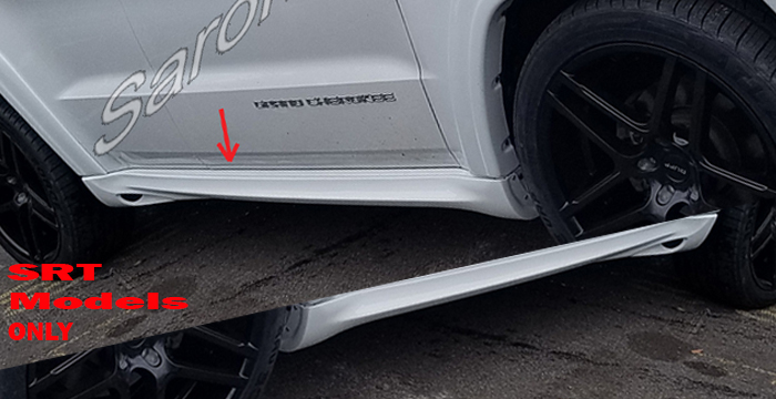 Custom Jeep Grand Cherokee  SUV/SAV/Crossover Side Skirts (2011 - 2021) - $690.00 (Part #JP-010-SS)